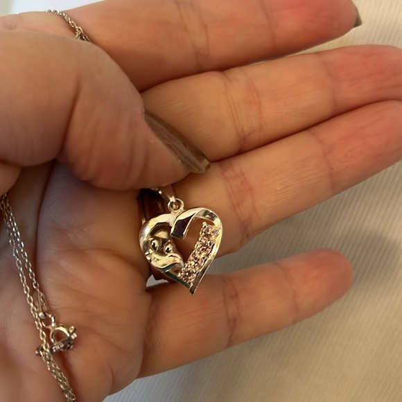 Sterling Silver Pendant and chain - Picture 6 of 7